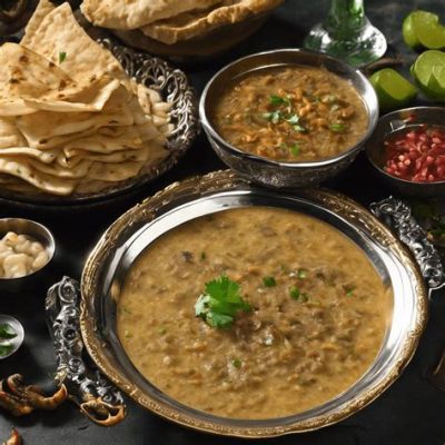 Haleem: A Savory Symphony of Lentils and Meat that Will Have Your Taste Buds Dancing with Delight!