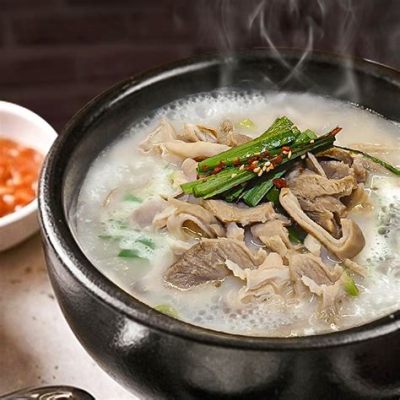  Dwaeji Gukbap: A Savory Pork Soup That Melts in Your Mouth Like Creamy Butter!