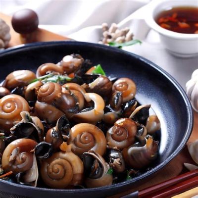  Spicy Stir-Fried Snail With Garlic: Can This Tangy and Umami-Rich Dish Conquer Your Taste Buds?